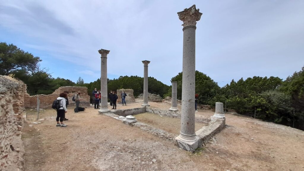 Giannturi island, roman villa